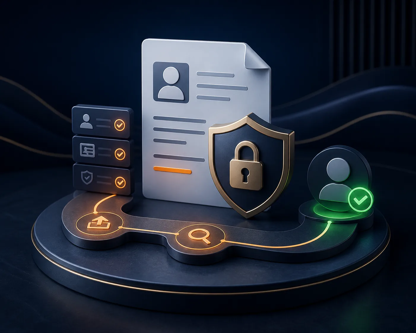 Slotozen withdrawal verification concept with a document shield and secure review path